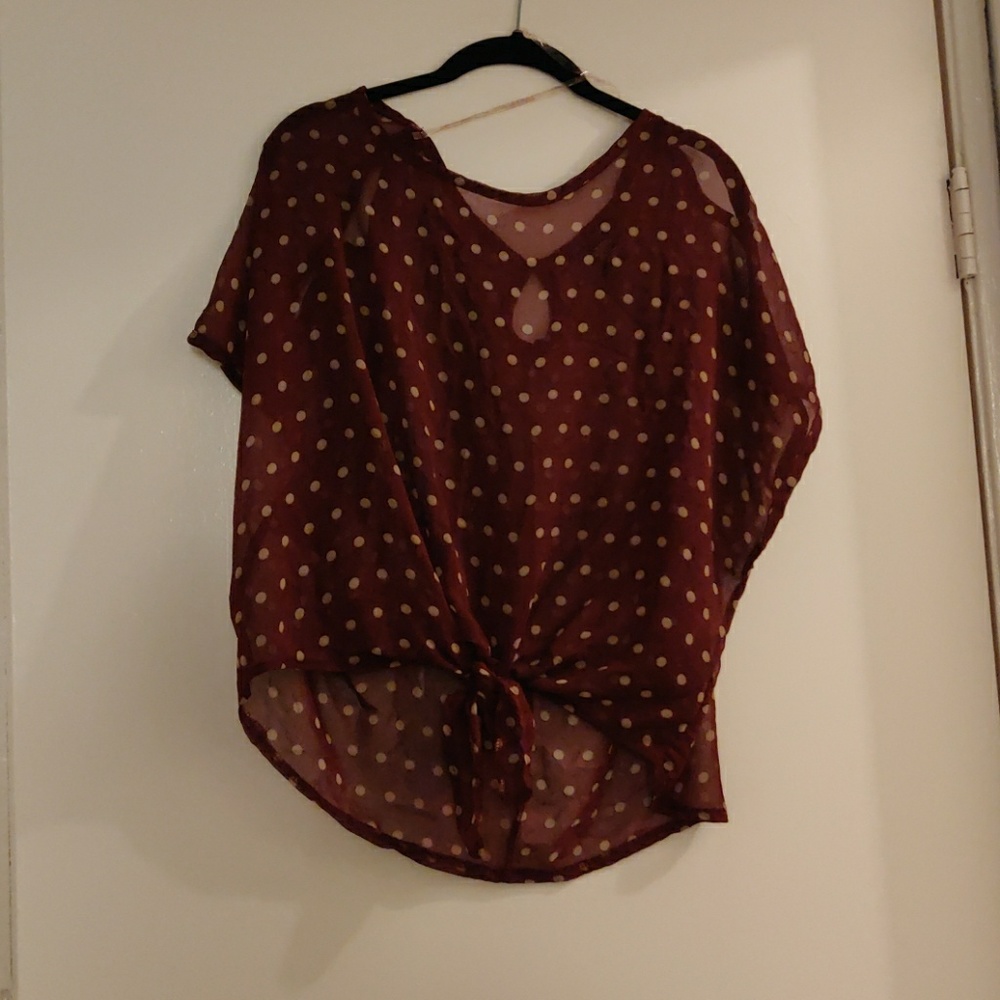 Love Culture Chiffon Top M